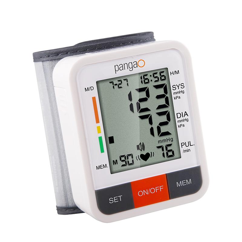 Pangao A31 Electronic Health Sphygmomanomet Wrist Bp Machine Digital Lcd Blood Pressure Monitor
