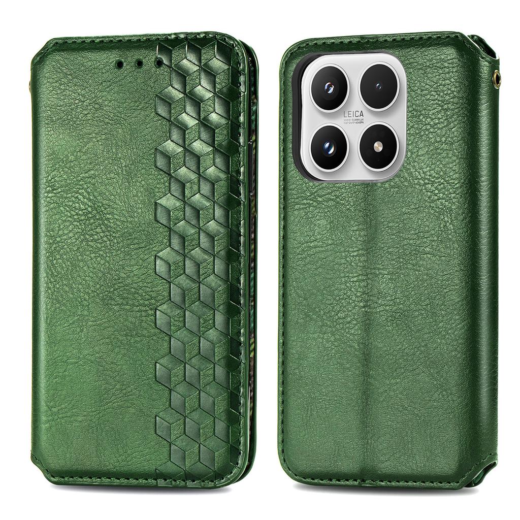 Чехол-кошелек из ПУ-кожи с ромбовидным тиснением для Xiaomi 17