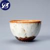 Ceramic Kiln Change Teacup Porcelain Kung Fu Coffee Mug Household Tea Bowl Handmade Temmoku Glaze Water Cup Teaware Crafts