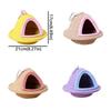 Decorative Warm Sleep Bird Cage Nest Handmade Weave Thickened Bird Hanging Bed Windproof Bite Resistant Pet Habitat All Season