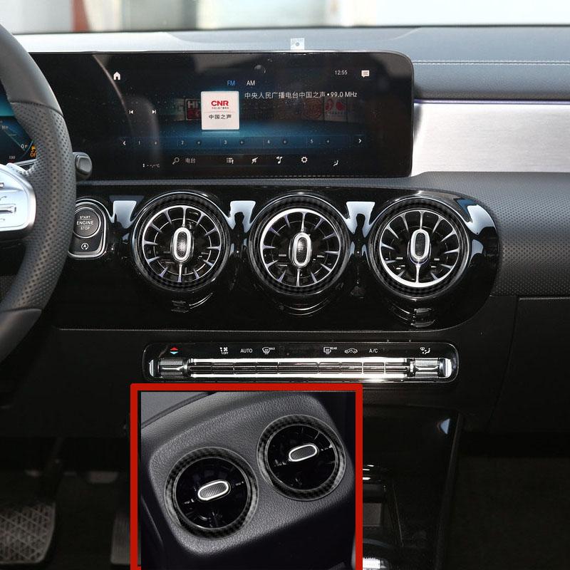 Автомобильные аксессуары, кондиционер, вентиляционное отверстие, кольцевая накладка для Mercedes Benz A W177 B W247 GLB X247 CLA C118 GLA H247