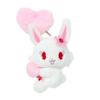 Sanrio Mascot Holder Fluffy Jewelpet 199711 (Heisei-born Character, Heart) (Ruby)