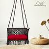Swing Chair for Balcony/Swing for Adults for Home/Premium C Shape Swing with Macrame Floral Design/Jhula for Living Room