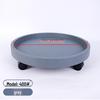 Flower Pot Tray with Universal Wheels, Thickened Resin Base, and Movable Casters