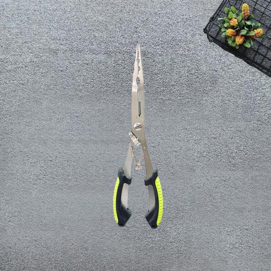 Рыболовные плоскогубцы Эргономичные Противоскользящие Высокопрочные Многофункциональные Режут Леску Рыболовные Плоскогубцы для Завязывания Крючков