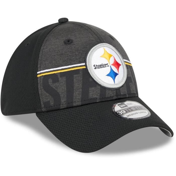 Casquette New Era 39Thirty - NFL TRAINING 2023 Pittsburgh Steelers - Blanc - Homme - Sportswear