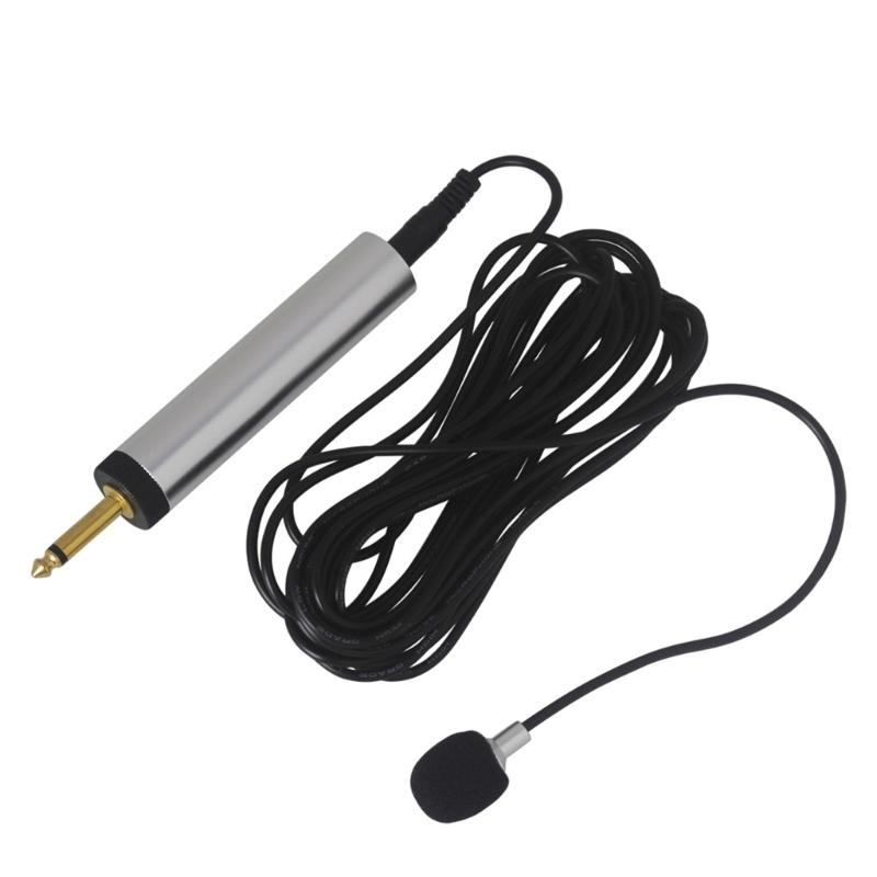 Portable Wired Musical Instrument Mic Pickup Microphone Replacement Lavalier Microphone Musical Instrument Accessory