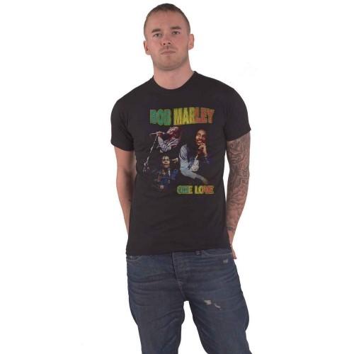 Bob Marley Футболка унисекс для взрослых One Love Homage