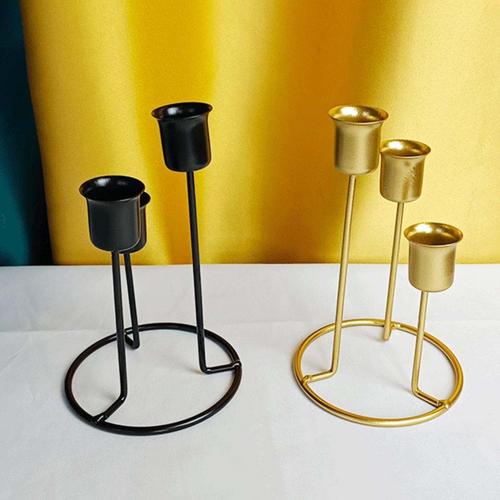 Modern Candlestick Minimalism Candle Holders Wedding Decoration Dining Table Decor Home Decor