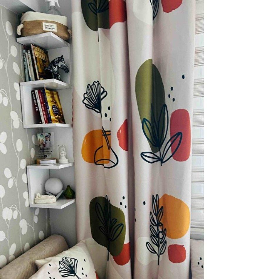 Curtain Backdrop Curtain 140 X 270 Cm Digital Printed Curtain
