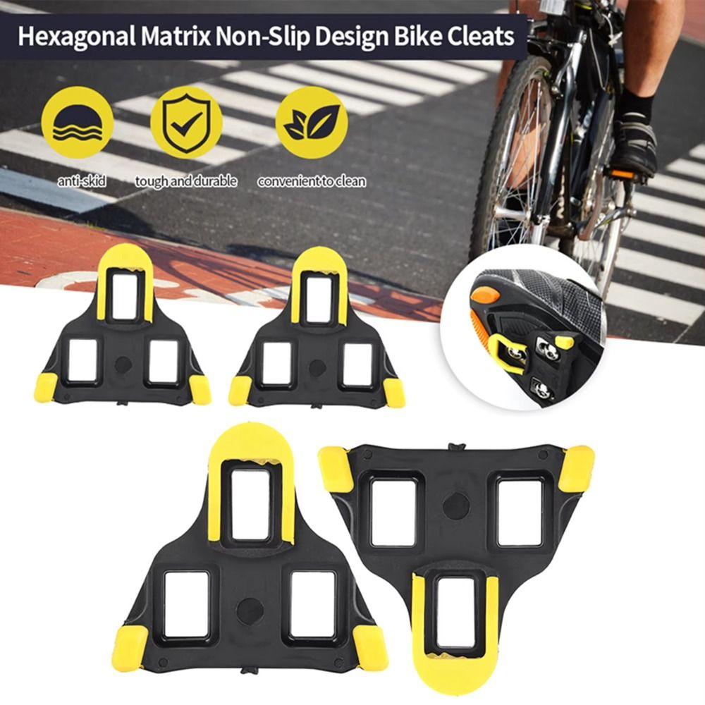 0/2/6 Degrees Cycling Shoes Cleat Pedals Plate Clip Bicycle Pedal Cleats Bicycle Accessories