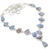 Montana Agate Gemstone Handmade 925 Silver Jewelry Necklace 18" JCN431-5