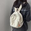 Schoolbag Female Simple Student Retro Washable Canvas Leisure Backpack Female