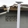 Солнечный вытяжной вентилятор с панелью 8 Вт для небольших сараев, курятников. Коррозионностойкий вентилятор для вентиляции наружного использования