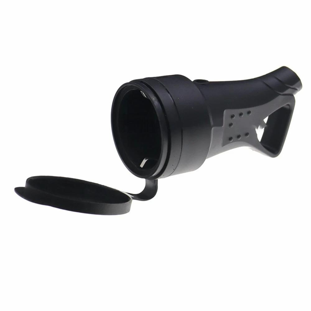 16A 250V 7 Pin Adapter Rubber Trailer Socket Durable Towing Plug Adapter