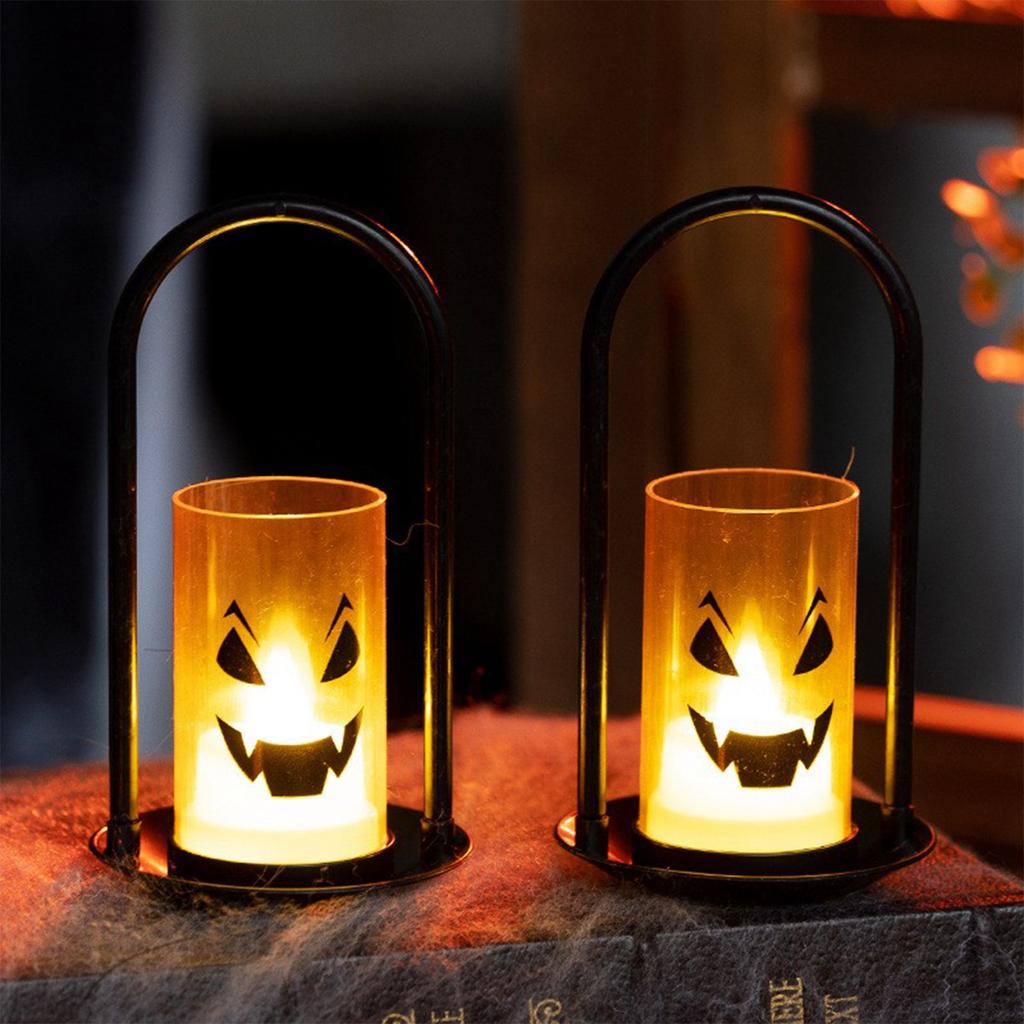 Декоративный реквизит, Свечи, Фигурки, Фестивальные свечи, Украшение сцены для Хэллоуинской вечеринки.