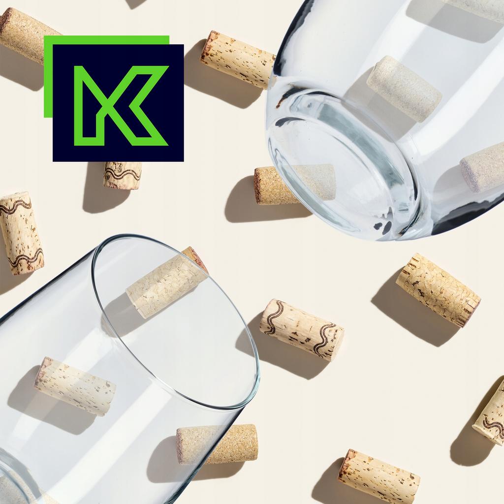 KADAX Szklanki Do Napojów Drinków Wina 580ml Szklanka Zestaw Szklanek