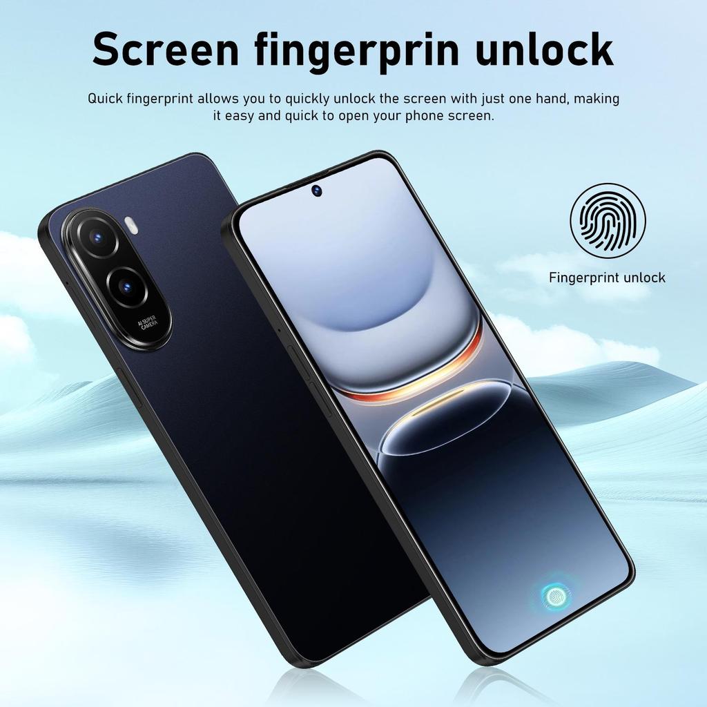 M7Plus 16 ГБ + 1 ТБ Android-смартфон: Большой полноэкранный дисплей 7,3 дюйма, Две SIM-карты/Режим ожидания, Совместимость с дропшиппингом