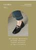 2026 Spring Round Head Coarse Heel Fashionable Commuting Le Fu Shoes for Women Comfortable and Versatile Deep Mouth Women's Single Shoes