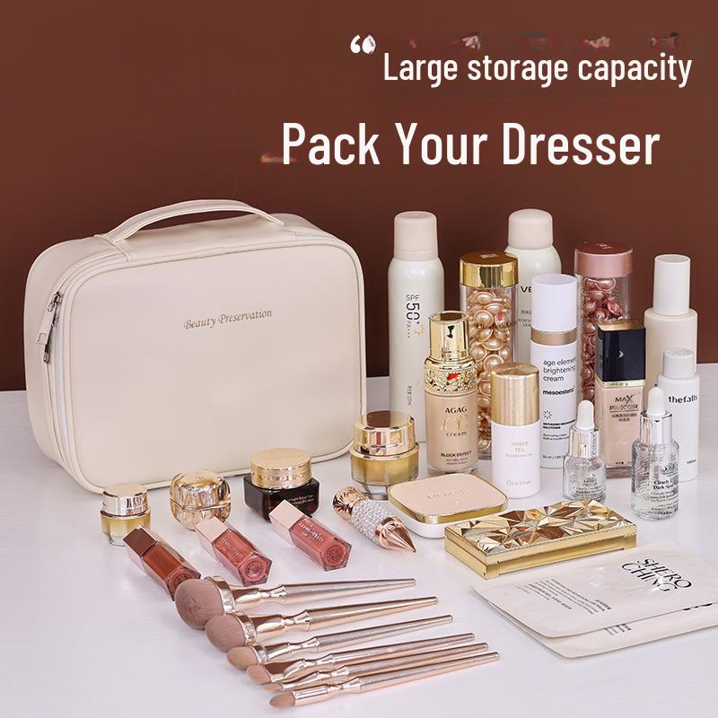 Вместительная, многофункциональная косметичка с уникальным дизайном и съемными секциями