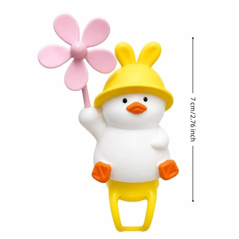 Yellow Windmill Duck Pendant Hanging Installation Baby Cart Decoration Bicycle Ornament Kids