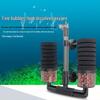 Wall-Mounted Fish Tank Filter with Dual Heads, Biochemical Cotton & Bio-Balls.