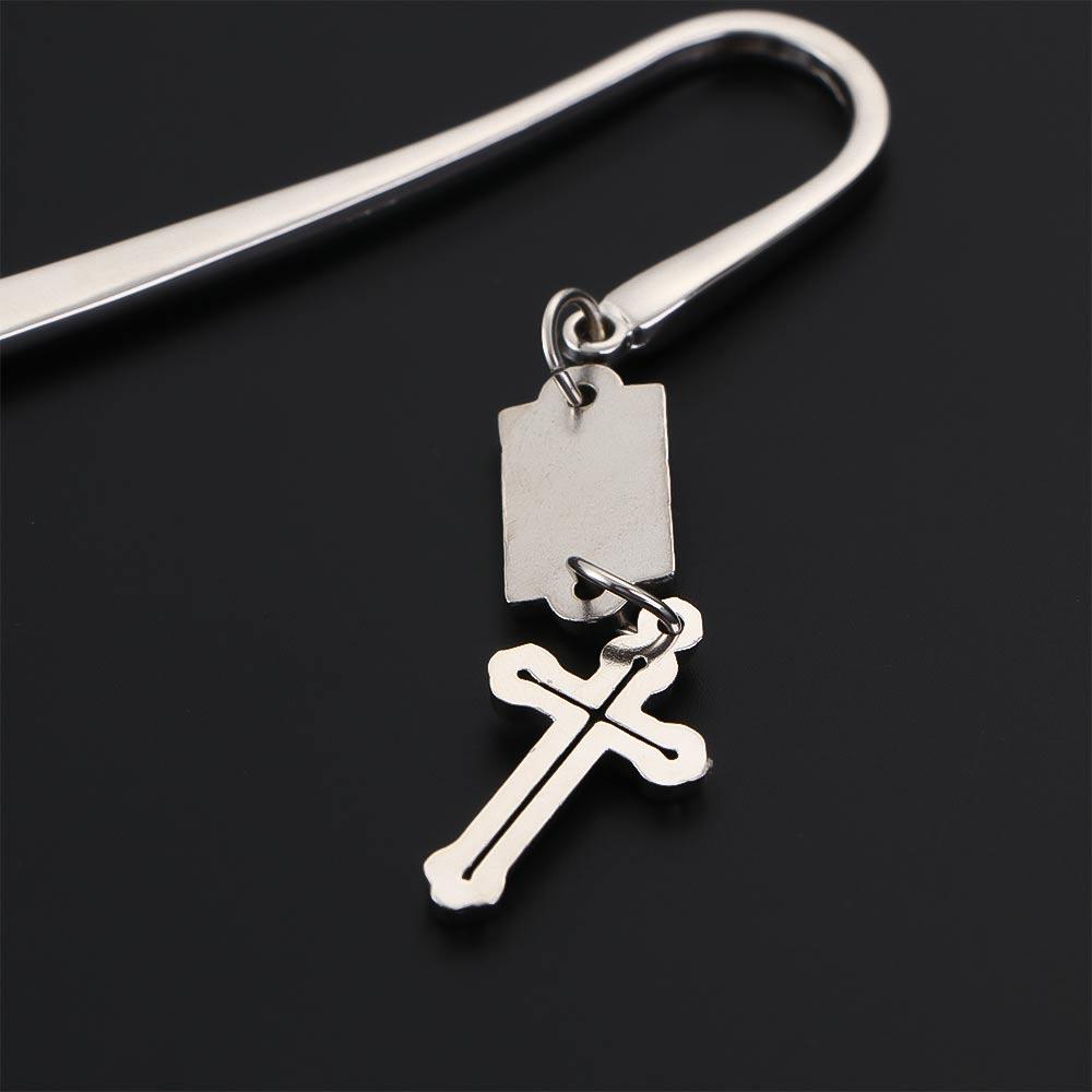 Decor Christian Accessories Letter Opener Cross Pendant Bookmarks Metal Bookmarks Cross Bookmarks