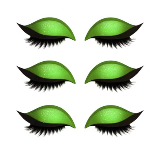 1/2/3/4/5 Lazy Stickers Eye Shadow Eyelash Pairs Reusable Eye Makeup Stickers