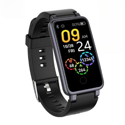 C2plus Smart Bracelet Водонепроницаемый Большой Аккумулятор Bluetooth Шагомер Частота Пульса Артериальное Давление Кислород Крови Музыка Погода Спортивный Браслет