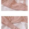 Sexy Lace Embroidery Bra Set for Women Ultra Thin Breathable Lingerie Comfort Bras and Thongs French 5 Colors