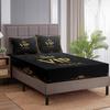 Комплект постельного белья Crown Vip Pattern из 3 предметов с двумя наволочками, подходит для гостиной и спальни (Комната, Декор)