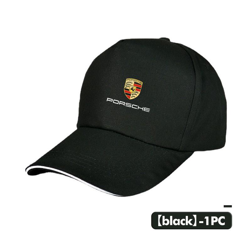 For Porsche Unisex Cap Logo Sun Hat Adjustable Snapback Cotton Baseball Cap Boxster Cayenne Panamera Macan Cayman 911 918 996