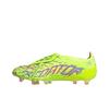 Кроссовки Predator Elite Foldover Tongue FG Mystic Victory Pack Unisex, зеленые, прозрачно-лимонные, прозрачно-розовые JH6421