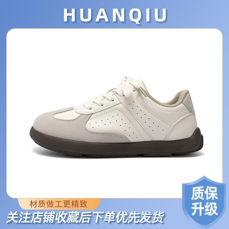 Глобальные ретро-стиль моральные тренировочные туфли женские 2025 новые весенние кампусные повседневные туфли универсальные с толстой подошвой ZHQ68176