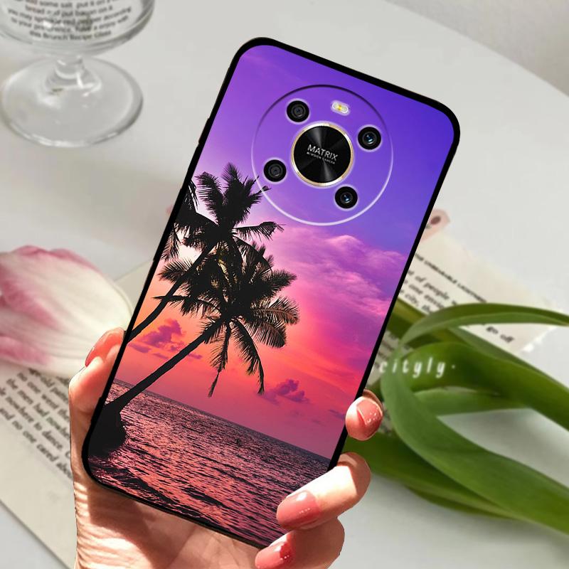 Чехол для Honor Magic4 Lite 5G ANY-LX1 LX2 LX3 Силиконовый ТПУ Мягкая крышка для телефона Для Honor Magic 4 Lite Бампер Fundas Модный Люксовый