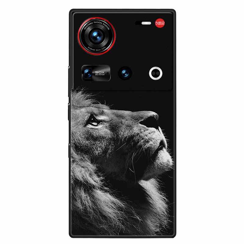 Для ZTE Nubia Z70 Ultra 5G Чехол 6.85'' Черный Силиконовый ТПУ Мягкий Чехол для Телефона для Nubia Z70 Ultra Защитные Задние Крышки Z 70 Ultra