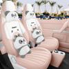 Cute 2023 Panda Mini Seat Cover for Women - All-Season, Full Coverage Car Cushion