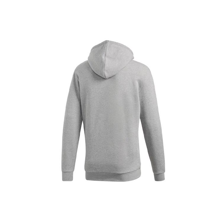 Adidas Originals Trefoil Hoodie Sweatshirt Japan Version Men's Light Gray DT7963-
