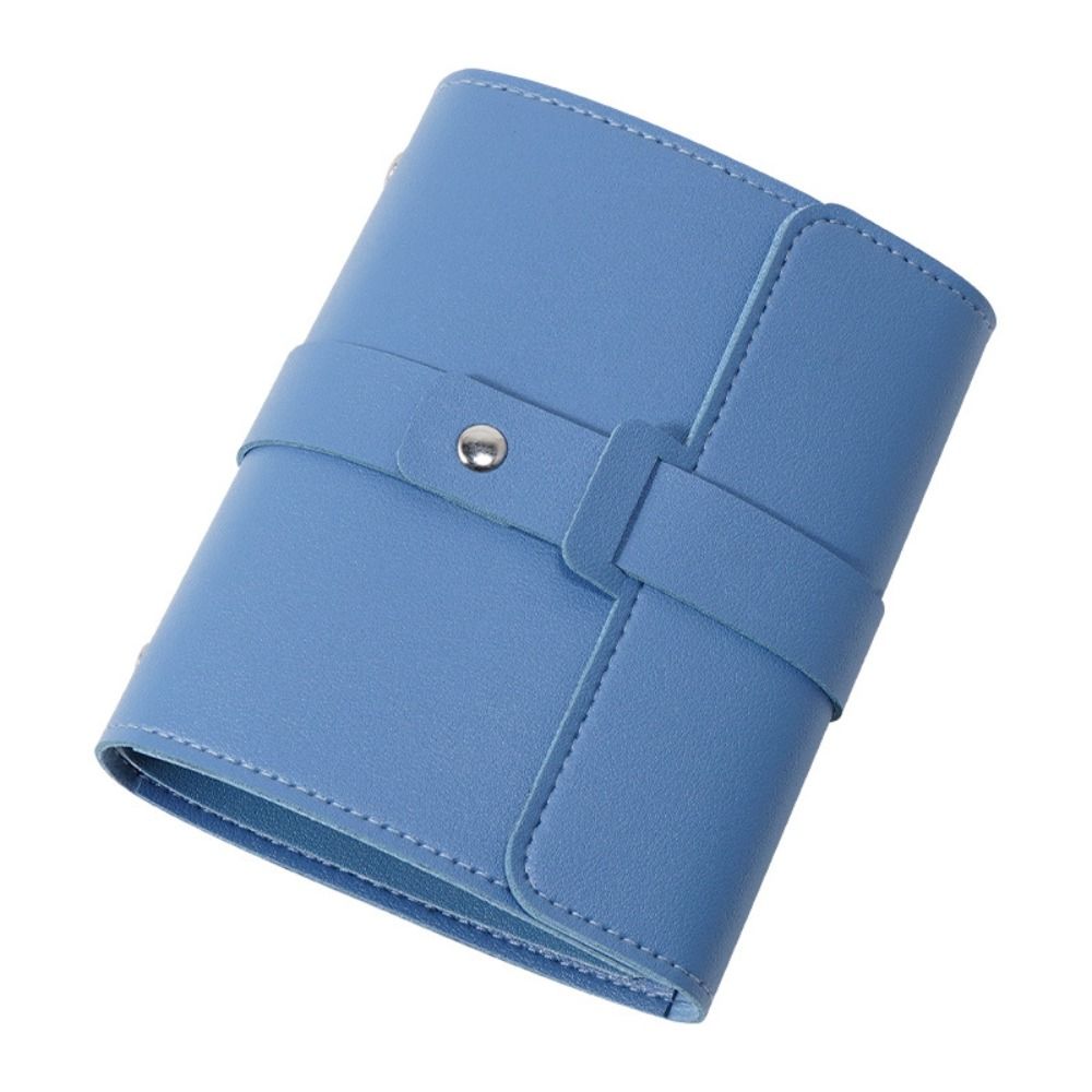 Cortical PU Studs Earrings Storage Boxes Solid Color Earrings for Storing Book  Women