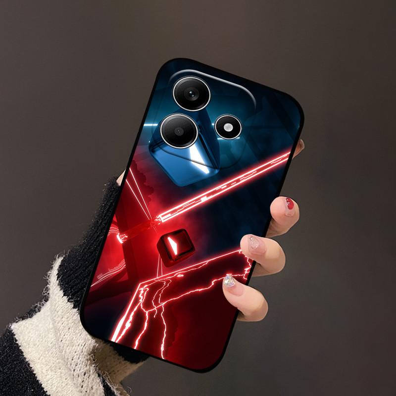 Чехол для Redmi Note 14 4G 5G Модный Милый Защитный Мягкий Силиконовый ТПУ Чехлы для Телефона Защитная Накладка Бампер для Телефона Redmi Note14