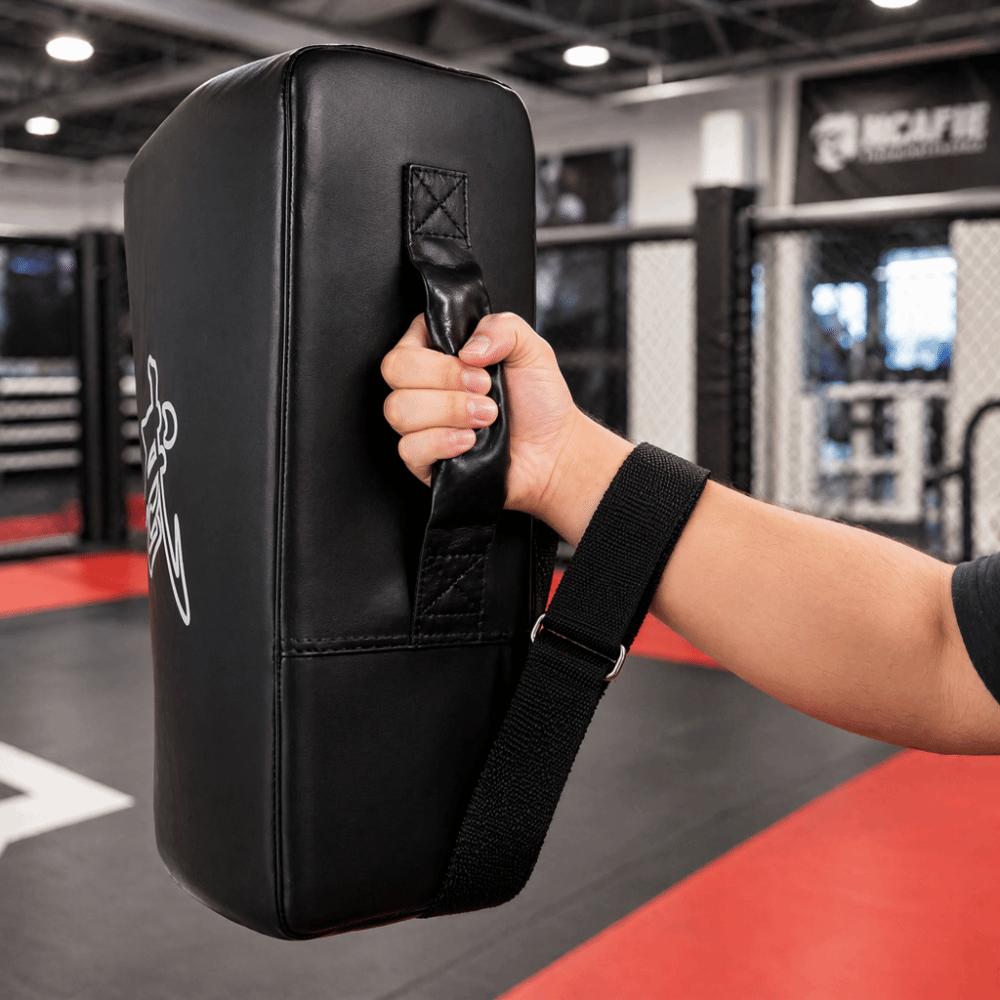 PU Taekwondo Kick Shield Curved Surface Strike Target Pad Martial Arts Shield Karate Drills
