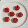 10Pcs Realistic 3D Mini Tomato Figurines Cute Vegetable Miniature DIY Scene Decorations Self-made Hair Clip Jewelry Accessories