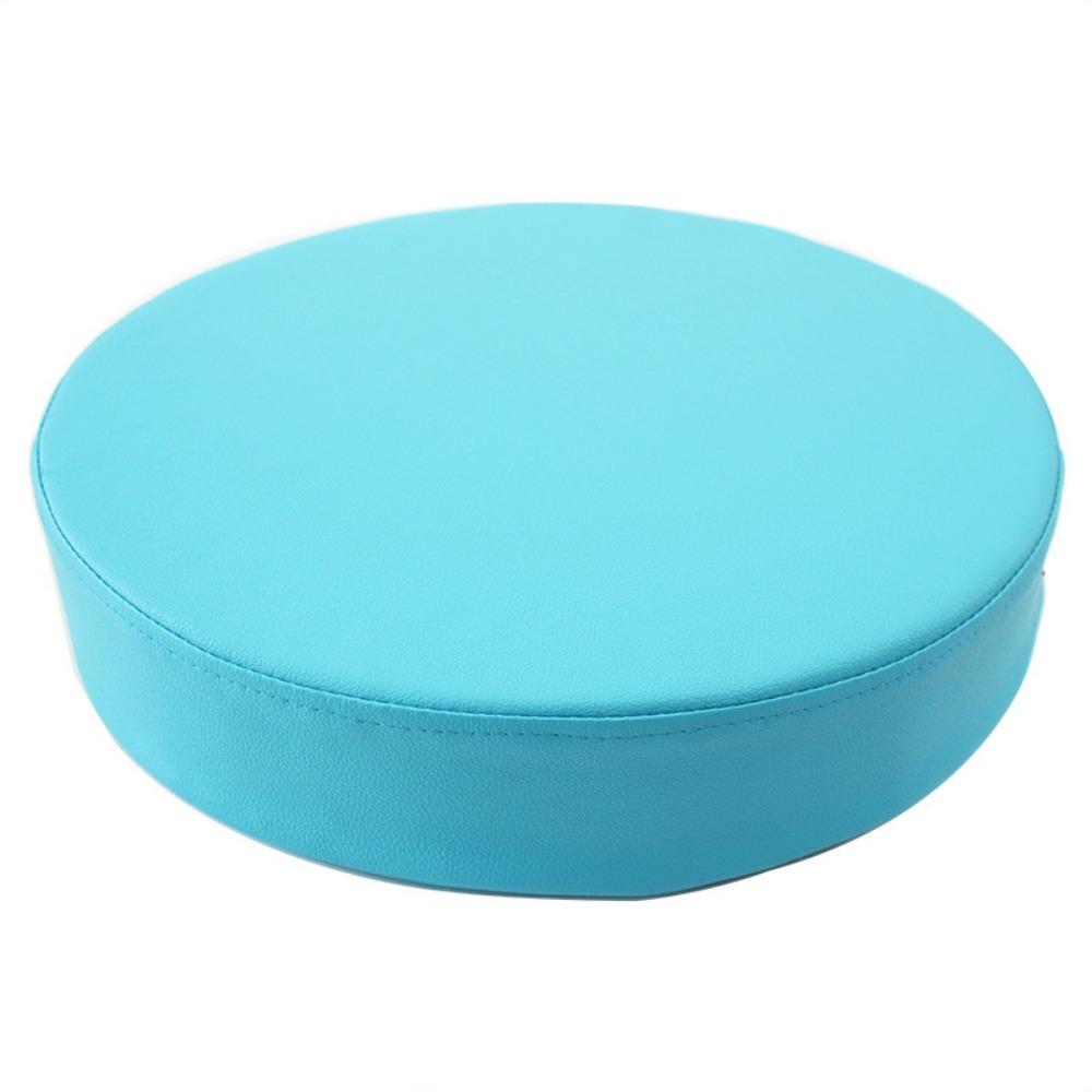 Thicken Leather Round Cushion Japanese Style Upholstered Cushion Simple Sponge Cushion  for Home