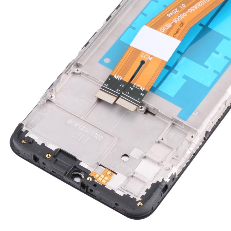 ЖК-экран и дигитайзер в сборе с рамкой для Samsung Galaxy A03s SM-A037G/A037M