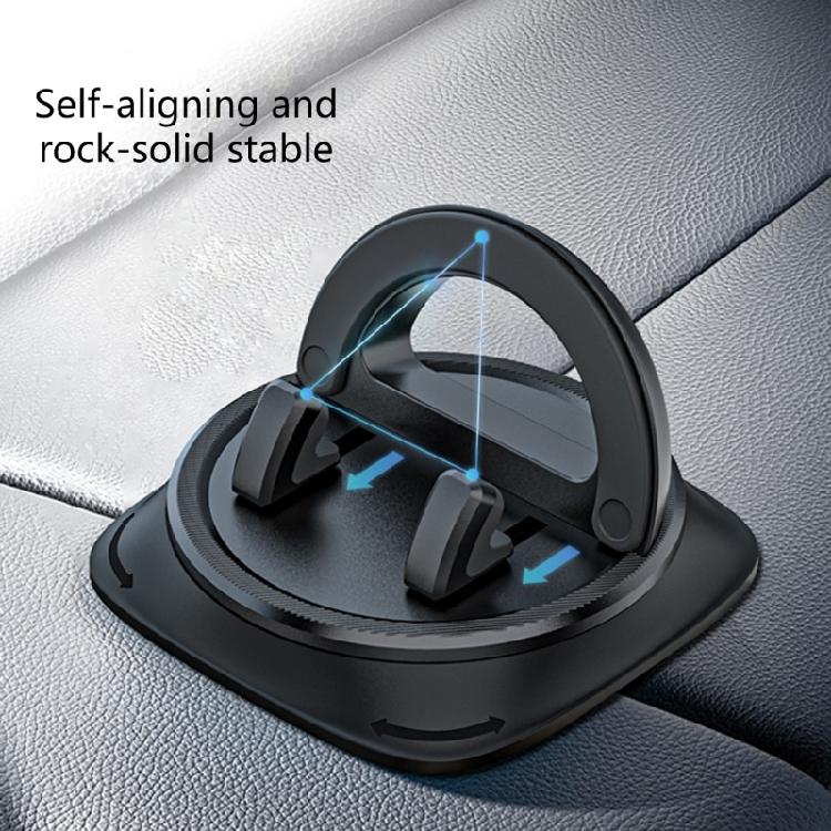 Shockproof Car Phone Mount with Secure Suction & Universal Heavy Duty ABS Car Phone Holders Upgrades For Dashboard
