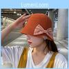 Женская складная шляпа от солнца в корейском стиле с бантом-бабочкой, широкополая шляпа-панама