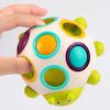 Baby Finger Beetle Fine Training Baby Hand-Eye Coordination 0-1-2 Year Old Hole Ball Puzzle Early Education Toy