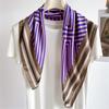 70 * 70cm New Silk Small Square Scarf For Women'S Neck Protection Professional Scarf Versatile Hair Tie Headscarf Scarf