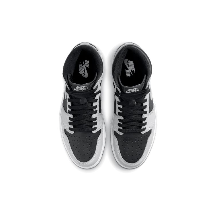 Кроссовки унисекс Air Jordan 1 Retro High OG Shadow 2.0 Серый Черный Светло-Дымчато-Серый 555088-035