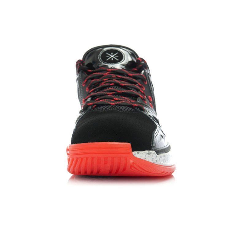 Li Ning WOW 2 Return, Анонс, Средние Баскетбольные Кроссовки Мужские Красный Черный ABAJ003-1